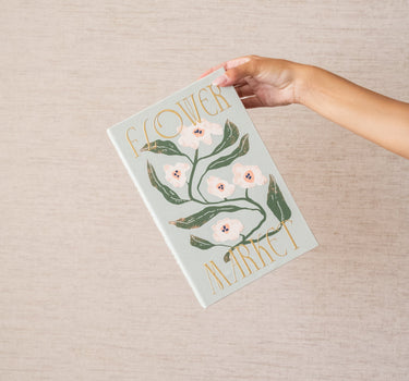 Storage Book Flower Green - Things I Like Things I Love