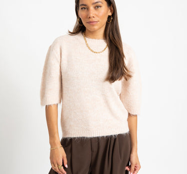 Sutton O-Neck Knit Birch - Things I Like Things I Love
