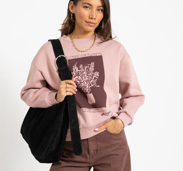 Sweatshirt Roze - Things I Like Things I Love