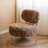Swivel Chair Furlo Furry Brown - Things I Like Things I Love