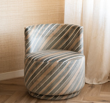 Swivel Chair Metro Striped - Things I Like Things I Love