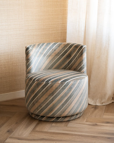 Swivel Chair Metro Striped - Things I Like Things I Love