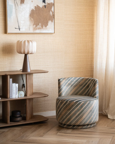 Swivel Chair Metro Striped - Things I Like Things I Love