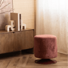 Swivel Pouf Islen Burgundy - Things I Like Things I Love
