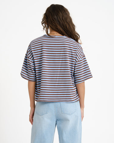 T-shirt Ole Stripes Blue - Things I Like Things I Love