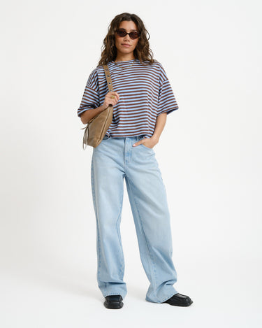 T-shirt Ole Stripes Blue - Things I Like Things I Love