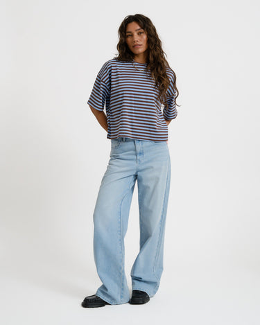 T-shirt Ole Stripes Blue - Things I Like Things I Love