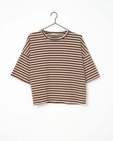 T-shirt Ole Stripes Sand - Things I Like Things I Love