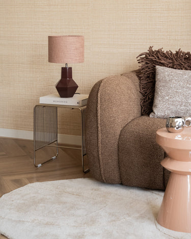 Table Lamp Calira Burgundy - Things I Like Things I Love