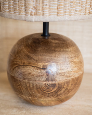 Table Lamp Gadja Wood - Things I Like Things I Love