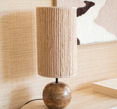 Table Lamp Gadja Wood - Things I Like Things I Love
