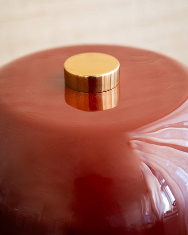 Table Lamp Iron Red - Things I Like Things I Love