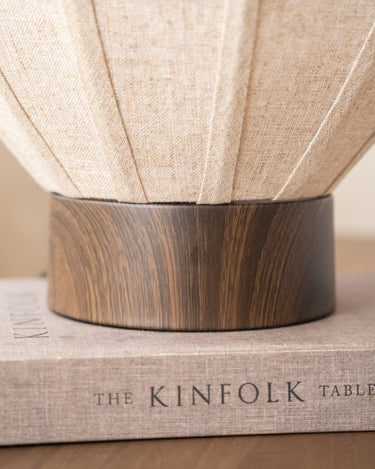 Table Lamp Kyzo Linen - Medium - Things I Like Things I Love