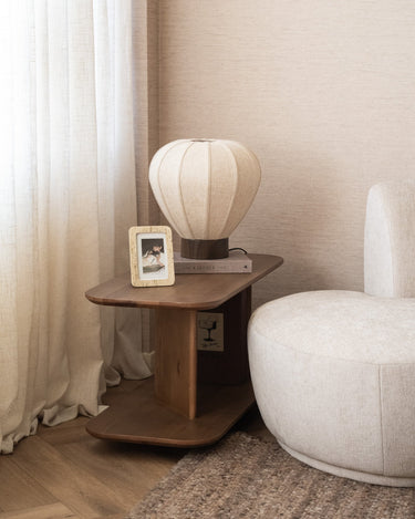 Table Lamp Kyzo Linen - Medium - Things I Like Things I Love