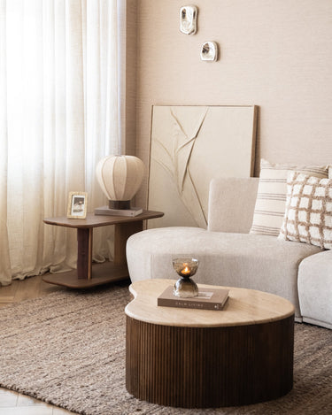 Table Lamp Kyzo Linen - Medium - Things I Like Things I Love