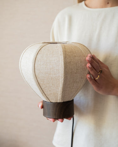 Table Lamp Kyzo Linen - Small - Things I Like Things I Love