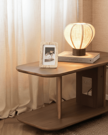 Table Lamp Kyzo Linen - Small - Things I Like Things I Love