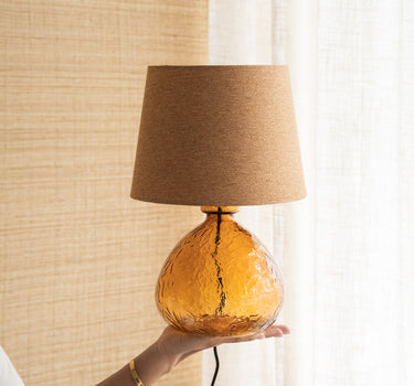 Table lamp Melzo Glass Amber - Things I Like Things I Love