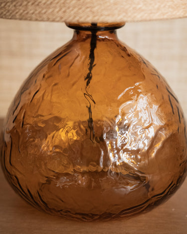 Table lamp Melzo Glass Amber - Things I Like Things I Love
