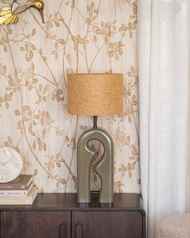 Table Lamp Mistra Olive Green - Things I Like Things I Love