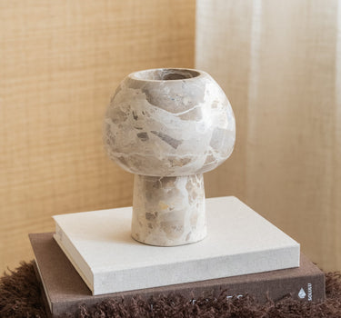 Table Lamp Mushroom Marble - Things I Like Things I Love