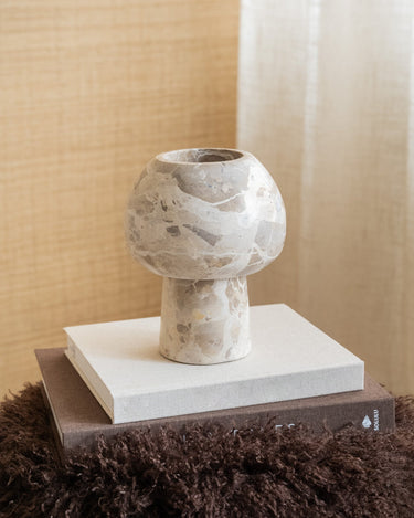 Table Lamp Mushroom Marble - Things I Like Things I Love