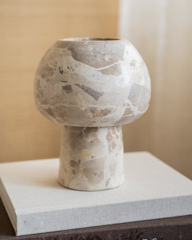 Table Lamp Mushroom Marble - Things I Like Things I Love