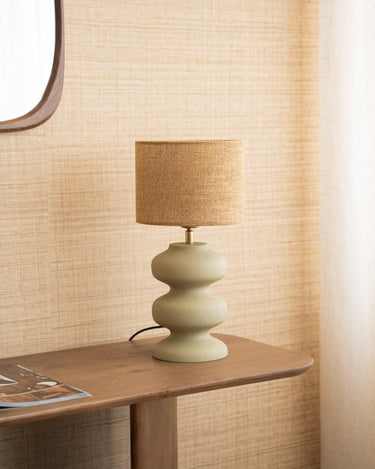 Table Lamp Soroca Aiko Green - Things I Like Things I Love