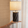 Table Lamp Swirl Brown - Small - Things I Like Things I Love