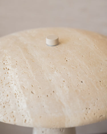 Table Lamp Trave Travertine - Things I Like Things I Love