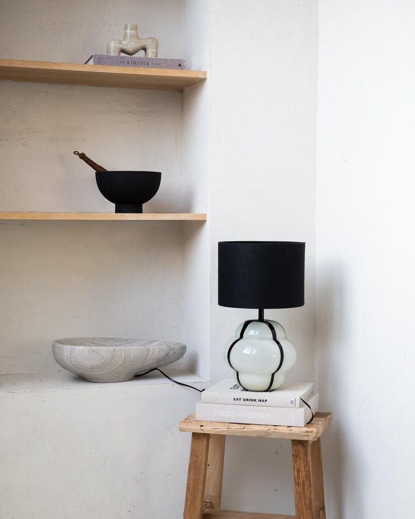 Table Lamp Ylien Stripe - Livigno Black - Things I Like Things I Love