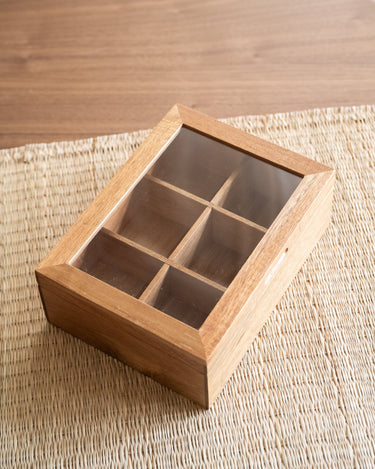 Tea Box Acacia Wood - Things I Like Things I Love