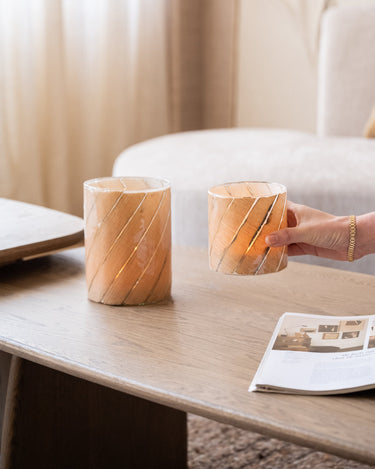 Tealight Holder Badaya Beige - Things I Like Things I Love