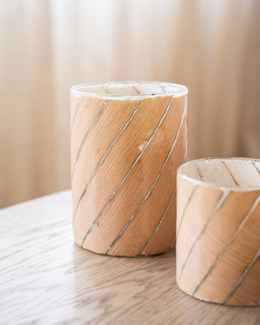 Tealight Holder Badaya Beige - Things I Like Things I Love