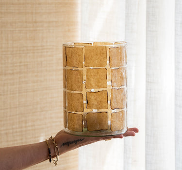 Tealight Holder Dinor Brown - Things I Like Things I Love