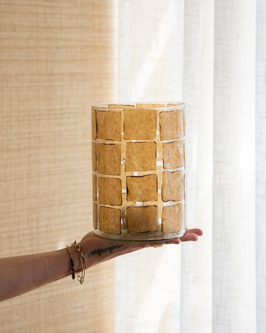 Tealight Holder Dinor Brown - Things I Like Things I Love