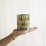 Tealight Holder Lia Olive Green - Things I Like Things I Love