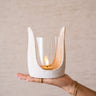 Tealight Holder Noor Glass - Things I Like Things I Love