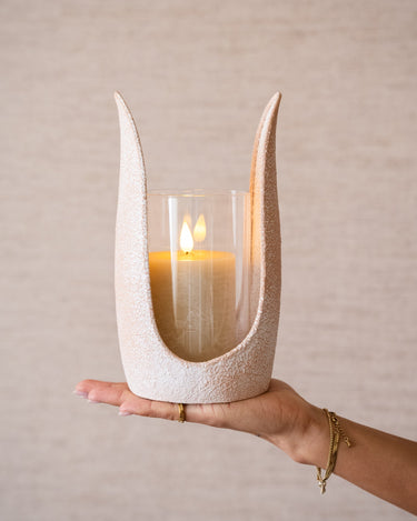Tealight Holder Noor Glass - Things I Like Things I Love