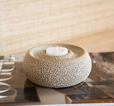 Tealight Holder Othoni Ceramic - Things I Like Things I Love