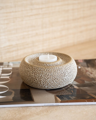 Tealight Holder Othoni Ceramic - Things I Like Things I Love