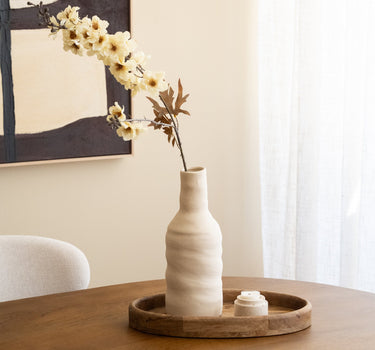 Theelichthouder Travertine Natural - Things I Like Things I Love