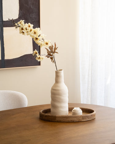Theelichthouder Travertine Natural - Things I Like Things I Love