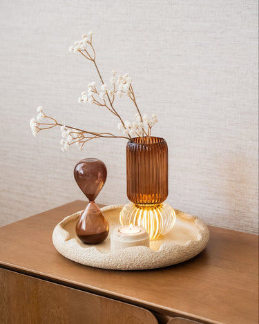 Theelichthouder / Vaas Led Glas - Things I Like Things I Love
