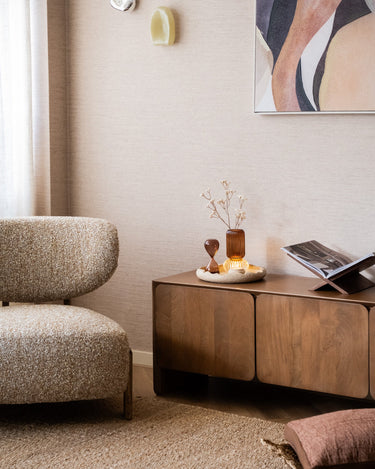 Theelichthouder / Vaas Led Glas - Things I Like Things I Love