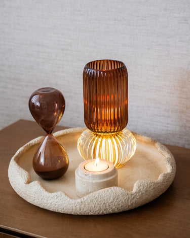 Theelichthouder / Vaas Led Glas - Things I Like Things I Love