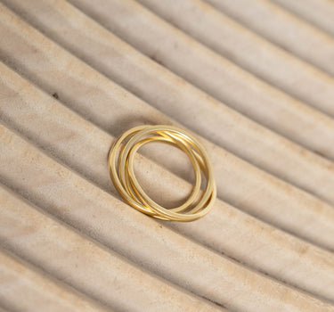 Triple Band Ring Goud