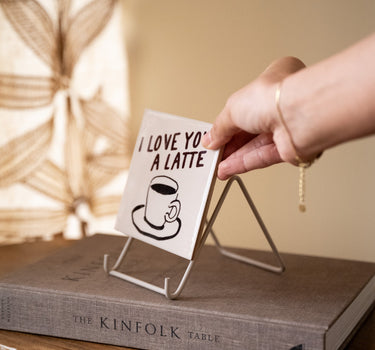 Tile Holder Beige - Things I Like Things I Love