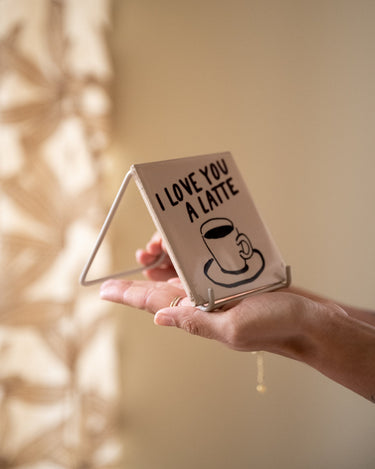 Tile Holder Beige - Things I Like Things I Love