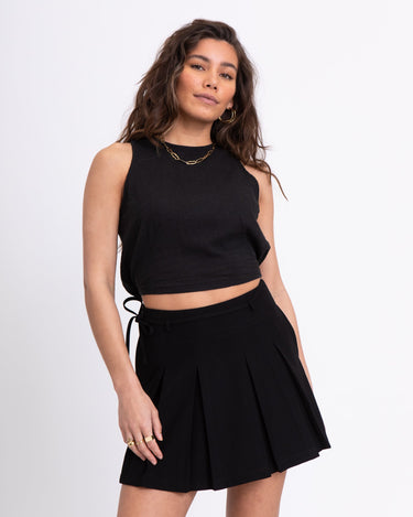 TILTIL Ai - vi Linen Top Black - Things I Like Things I Love